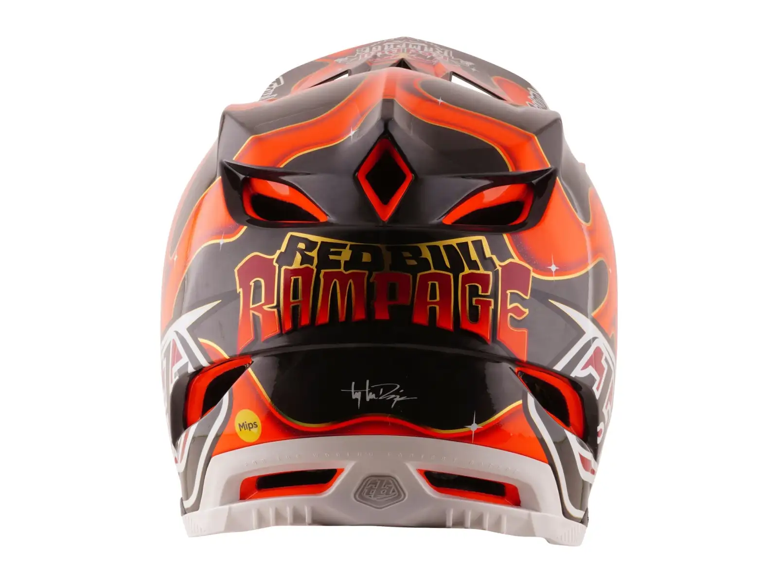Troy Lee Designs D4 Carbon Red Bull Rampage přilba Dreamland Black