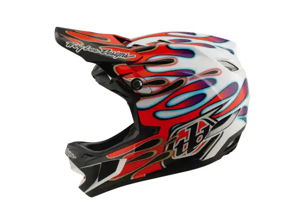 Troy Lee Desing D4 Composite Mips přilba White/Red