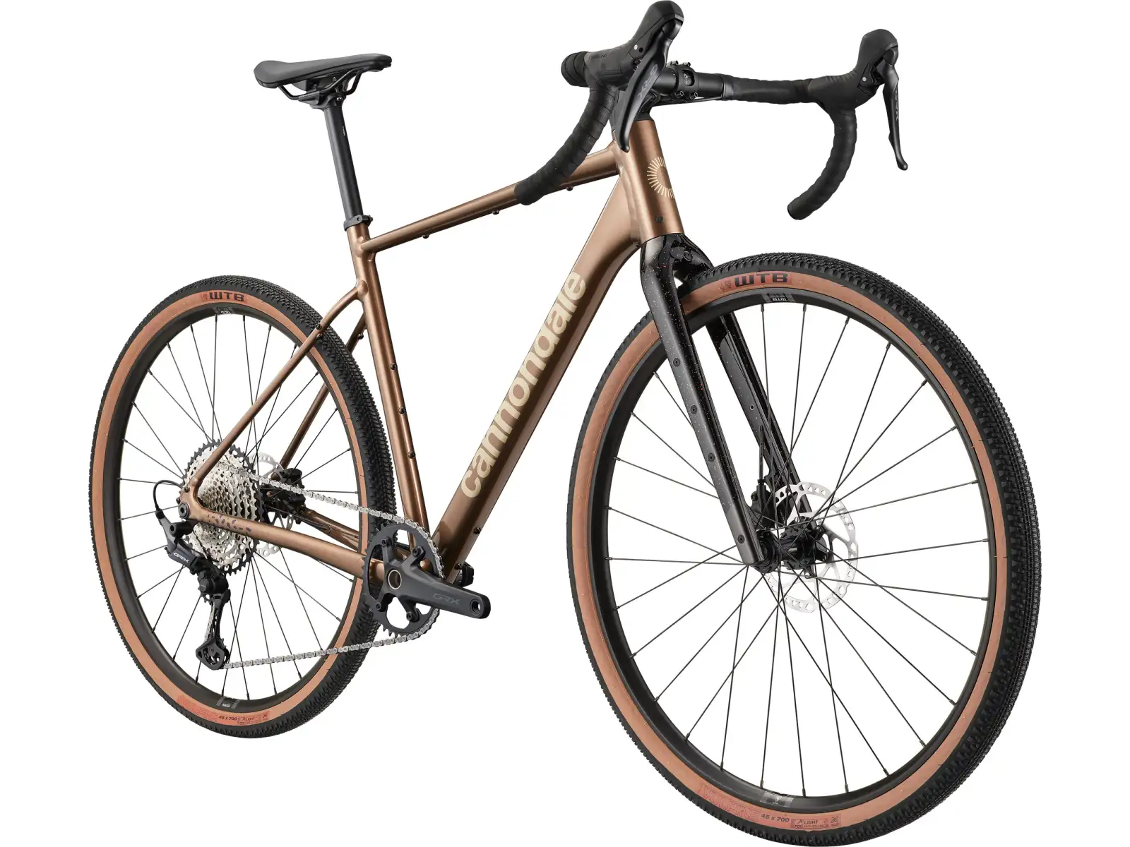 Cannondale Topstone CAAD 1 GRX 1X gravel kolo Platinum Bronze