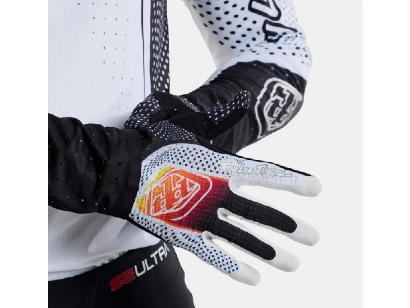 Troy Lee Designs Air Optic rukavice White/Black
