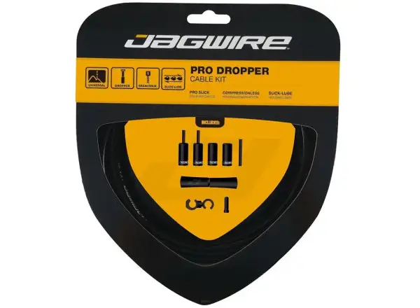 Jagwire PCK600 Pro Dropper Kit, černá