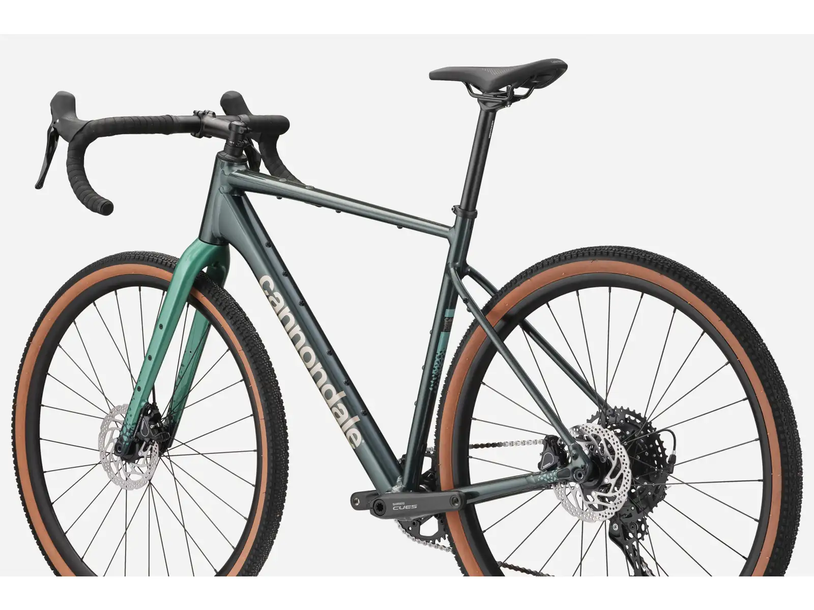 Cannondale Topstone CAAD 3 CUES 1X gravel kolo Tech Green