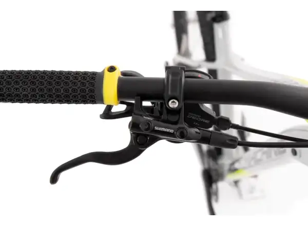 Rock Machine Torrent 60-29 gloss light grey/dark grey/yellow horské kolo