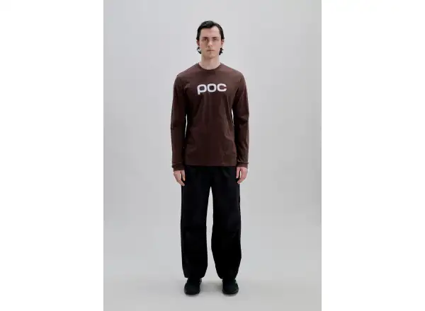 POC L/S Tee triko s dlouhým rukávem Bronzite Brown
