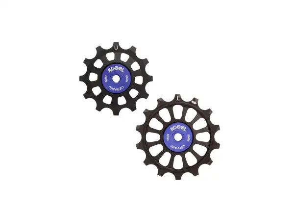 Kogel silniční kladky s celokeramickými ložisky pro Shimano R9100/R8000/R7000 černá