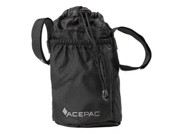 Acepac Fat Bottle Bag MKIII brašna na láhev 1 l Black
