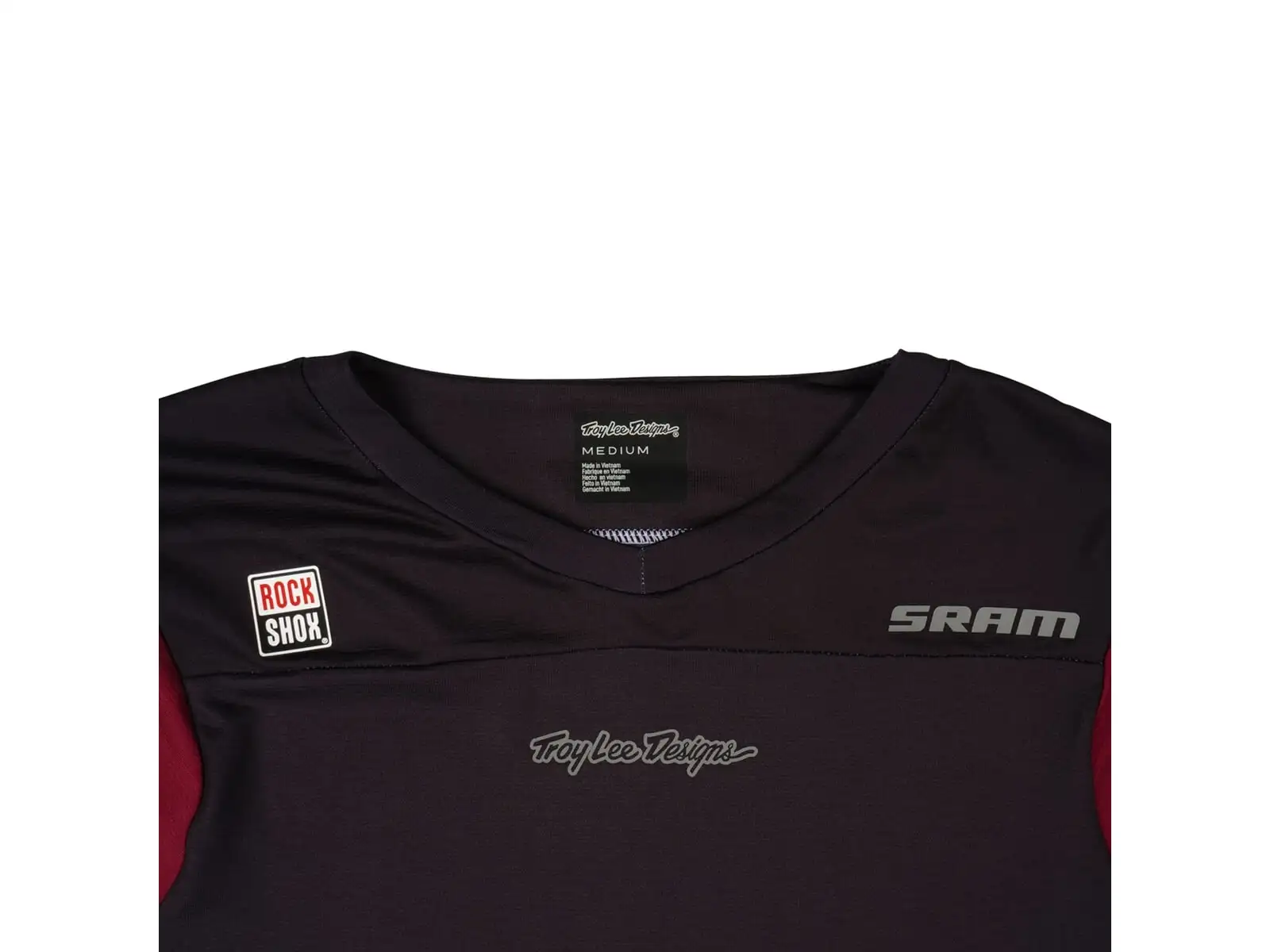 Troy Lee Designs x SRAM Skyline pánsý dres dlouhý rukáv Radioscape Black/Berry