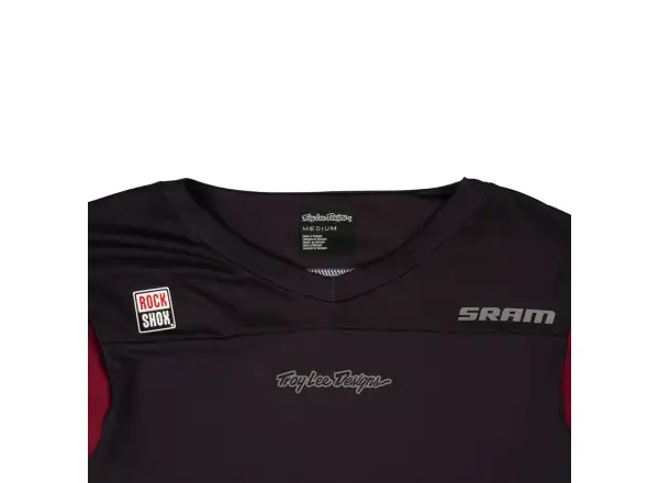 Troy Lee Designs x SRAM Skyline pánsý dres dlouhý rukáv Radioscape Black/Berry