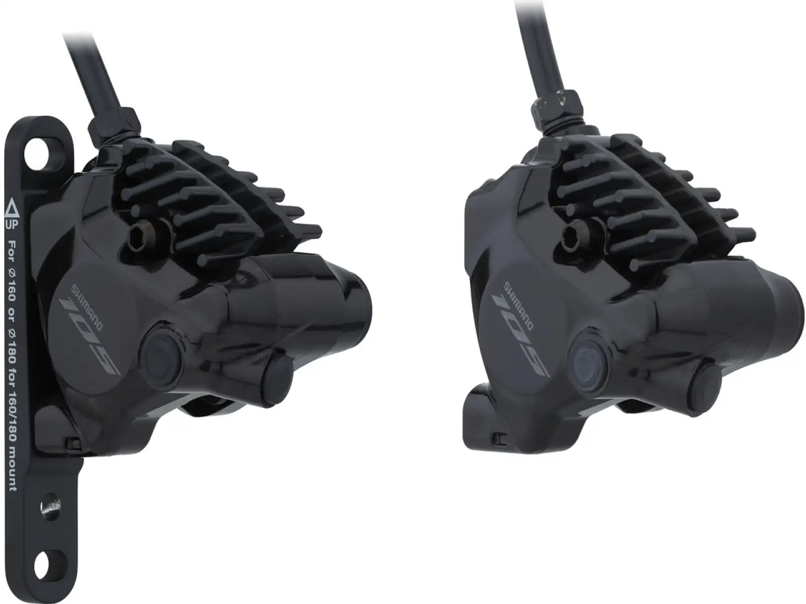 Shimano 105 Di2 BR-R7170 + ST-R7170 kotoučová brzda sada přední + zadní, J-kit, polymer