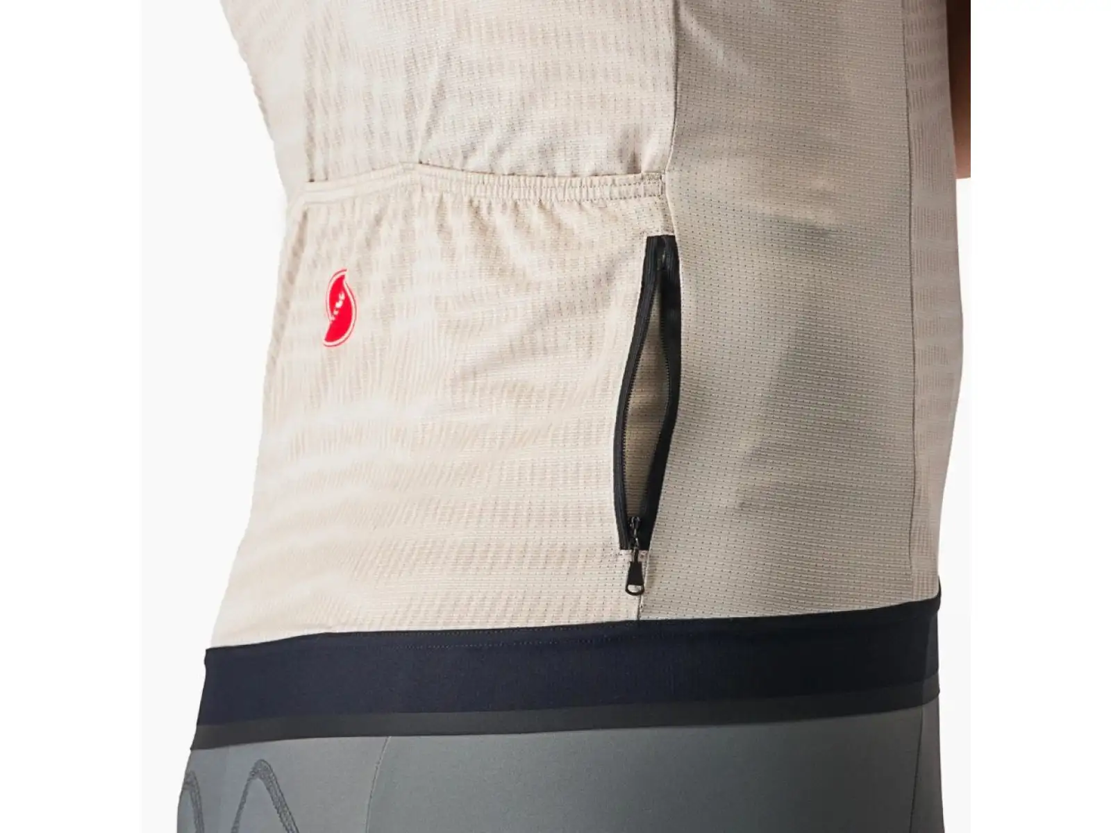 Castelli Unlimited Endurance pánský dres krátký rukáv Silver Moon