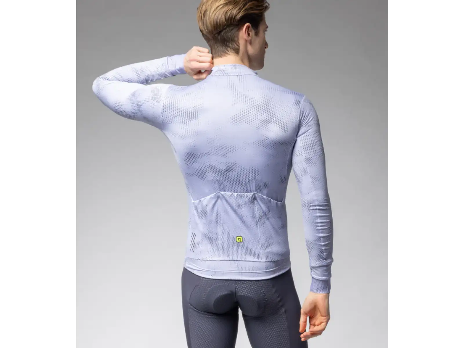 Alé PR-E Spray pánský dres zateplený dlouhý rukáv Grey