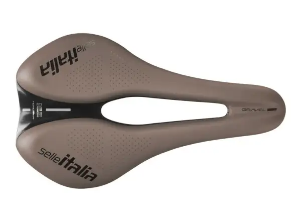 Selle Italia Novus Boost EVO Gravel TM Superflow L3 sedlo hnědá