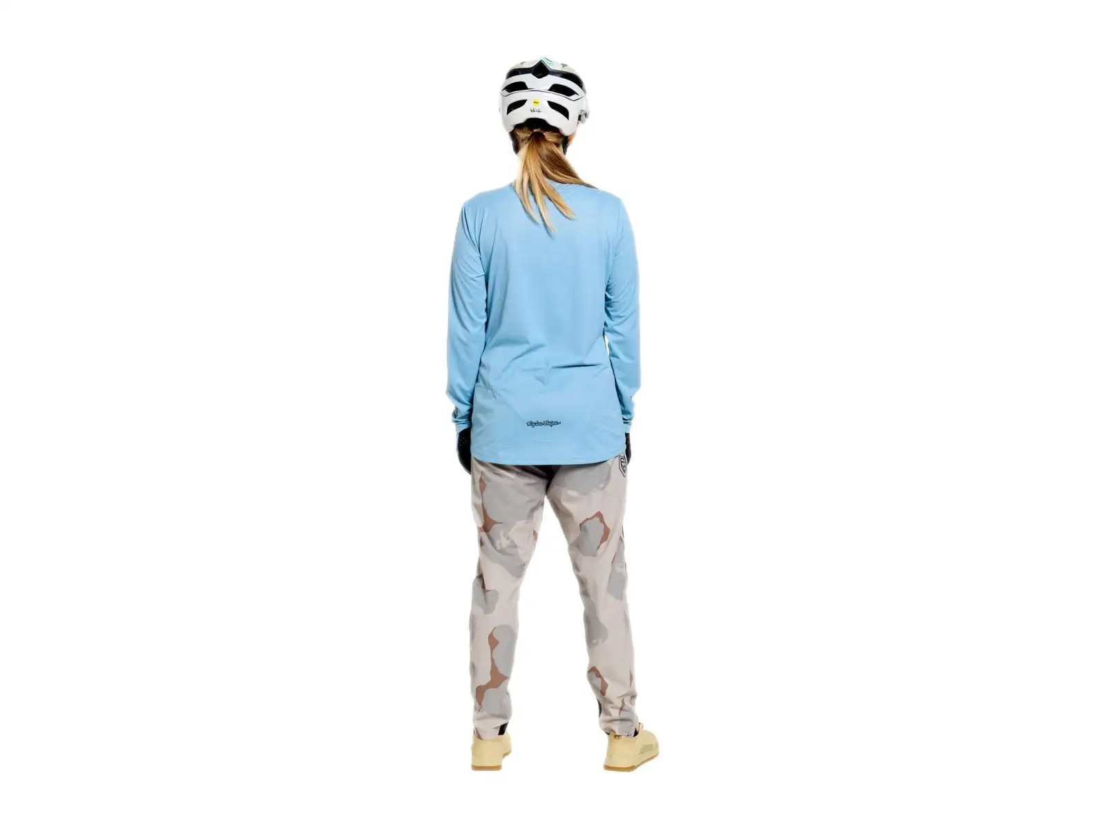 Troy Lee Designs Lilium Pro dámský dres s dlouhým rukávem Dawn Blue