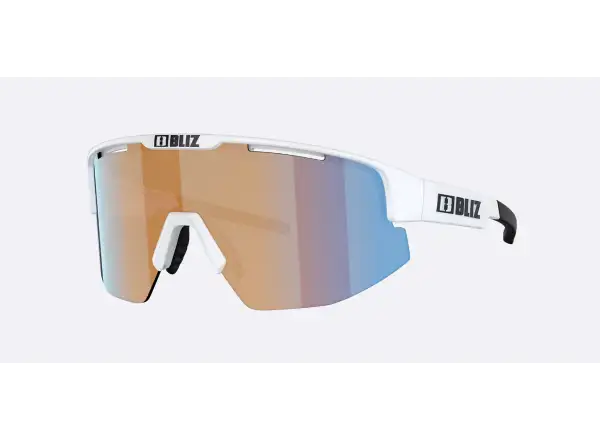 Bliz Matrix Nano Optics Nordic Light sluneční brýle Matte White/Coral/Orange/Blue multi