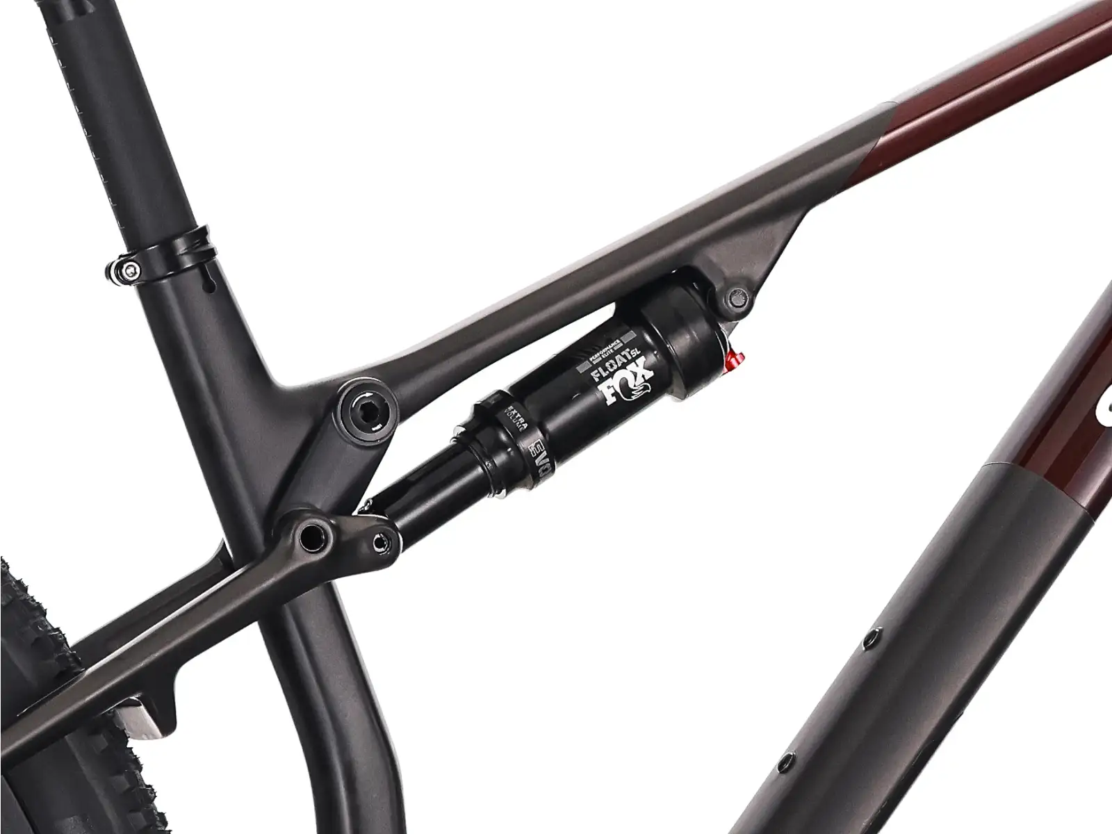 Superior XF 9.6 Team celoodpružené Red Carbon/Matte Carbon
