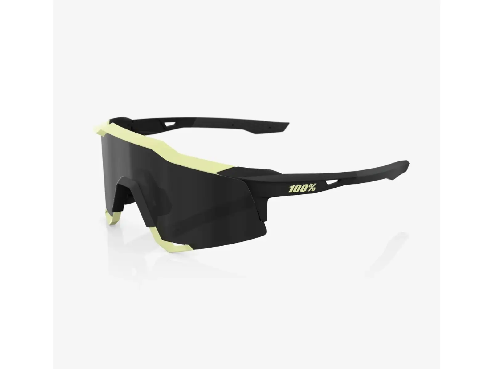 100% Speedcraft sportovní brýle Soft Tact Glow/Black Mirror