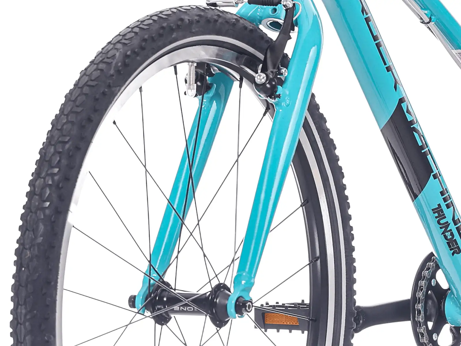 Rock Machine Thunder Jr. 24 VB dětské kolo Jade Blue