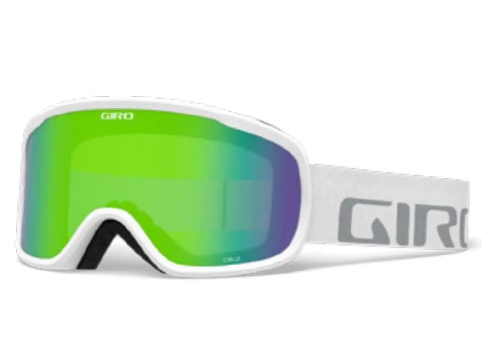 ne GIRO Cruz lyžařské brýle White Wordmark Loden Green