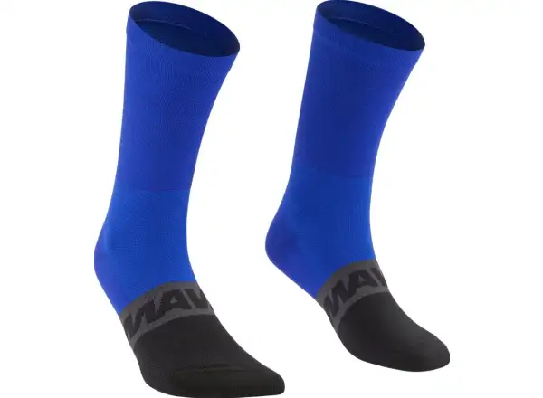 Mavic Aksium ponožky Royal Blue Carbone