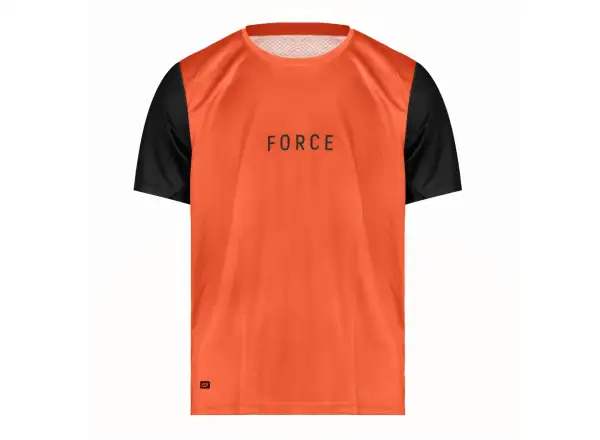Force MTB Rules pánský dres krátký rukáv oranžová