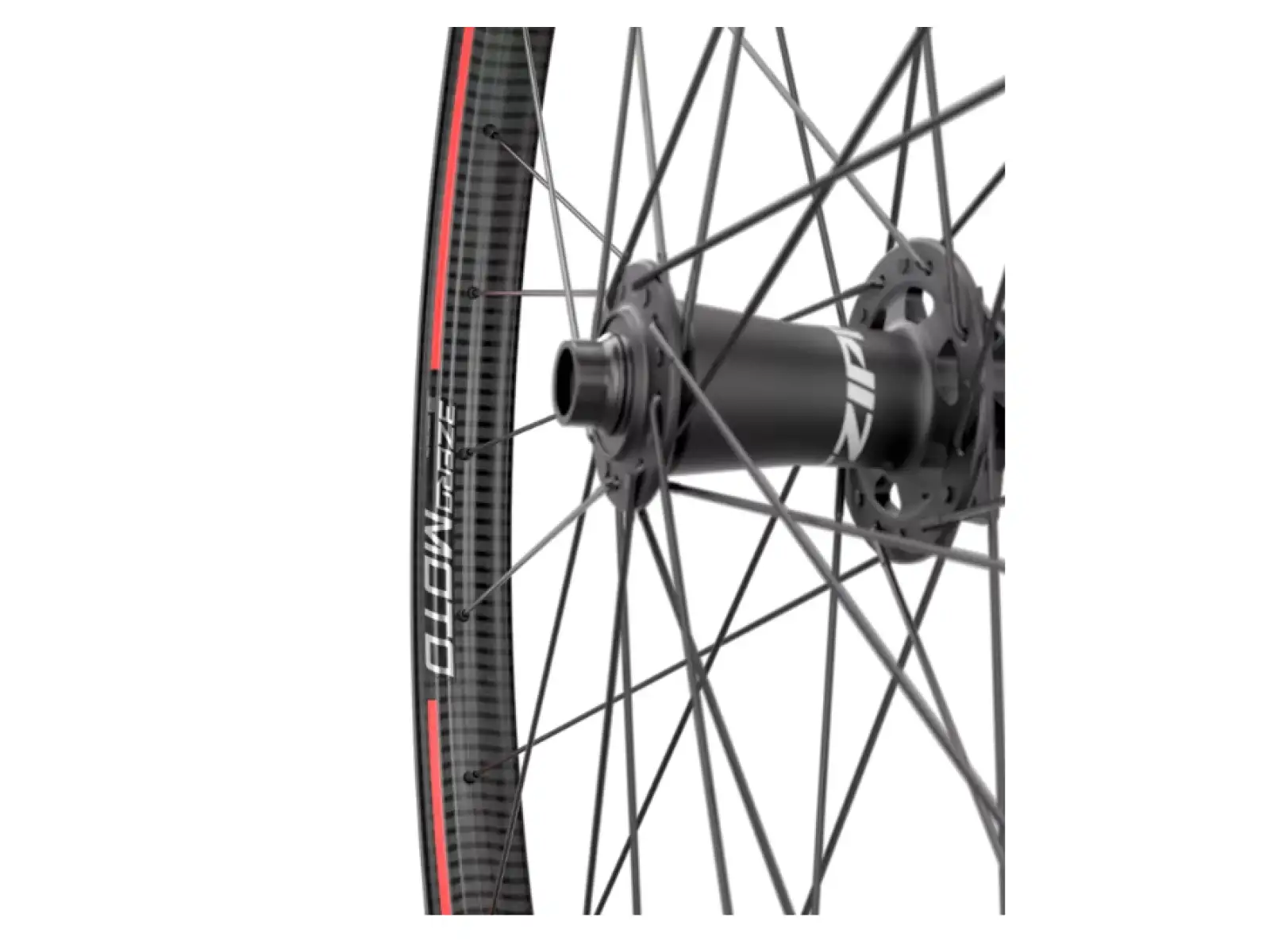 Zipp 3Zero Moto 27,5" zadní vypletené kolo Sram XD Silver/Stealth