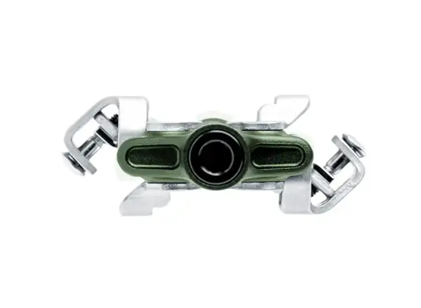 OneUp XC Clip nášlapné pedály tmavě zelená