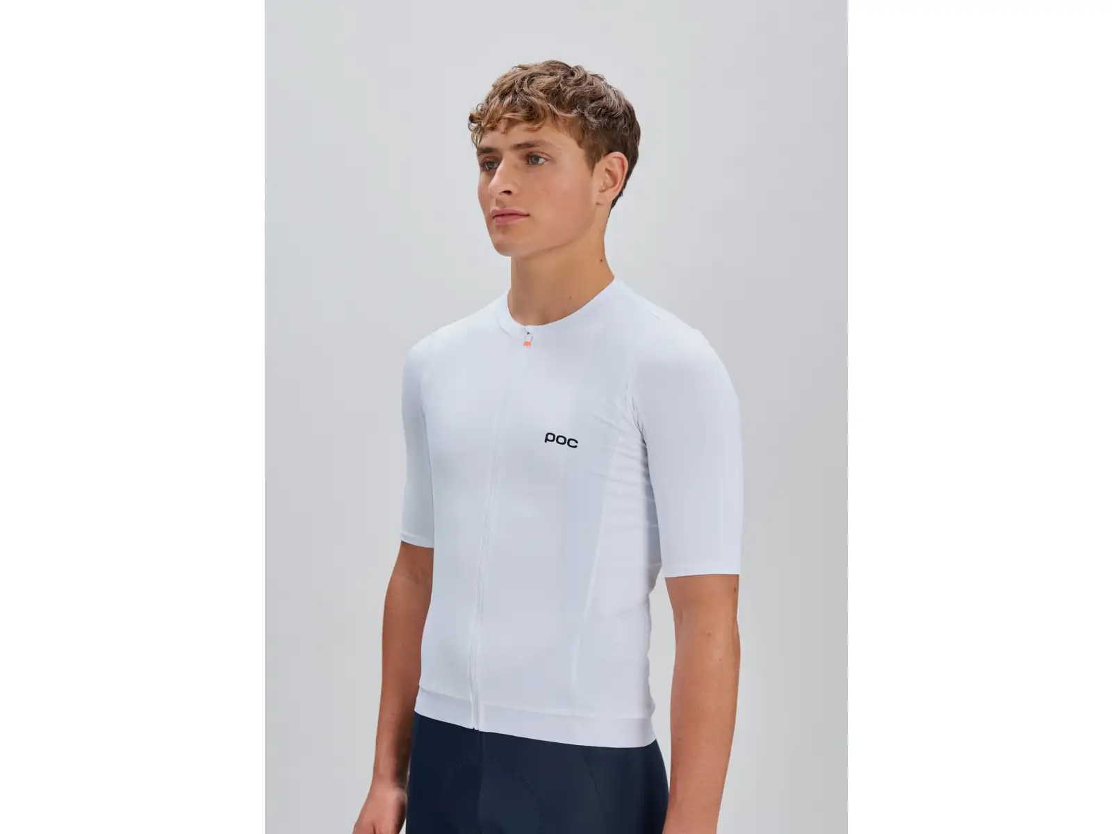POC Cadence pánský dres krátký rukáv Hydrogen White