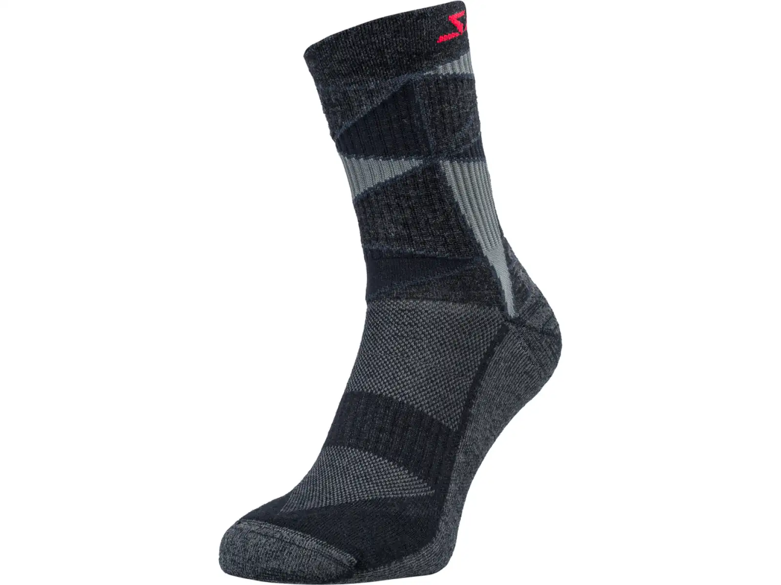 Silvini Vallonga UA1745 ponožky Black/Red
