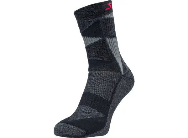 Silvini Vallonga UA1745 ponožky Black/Red