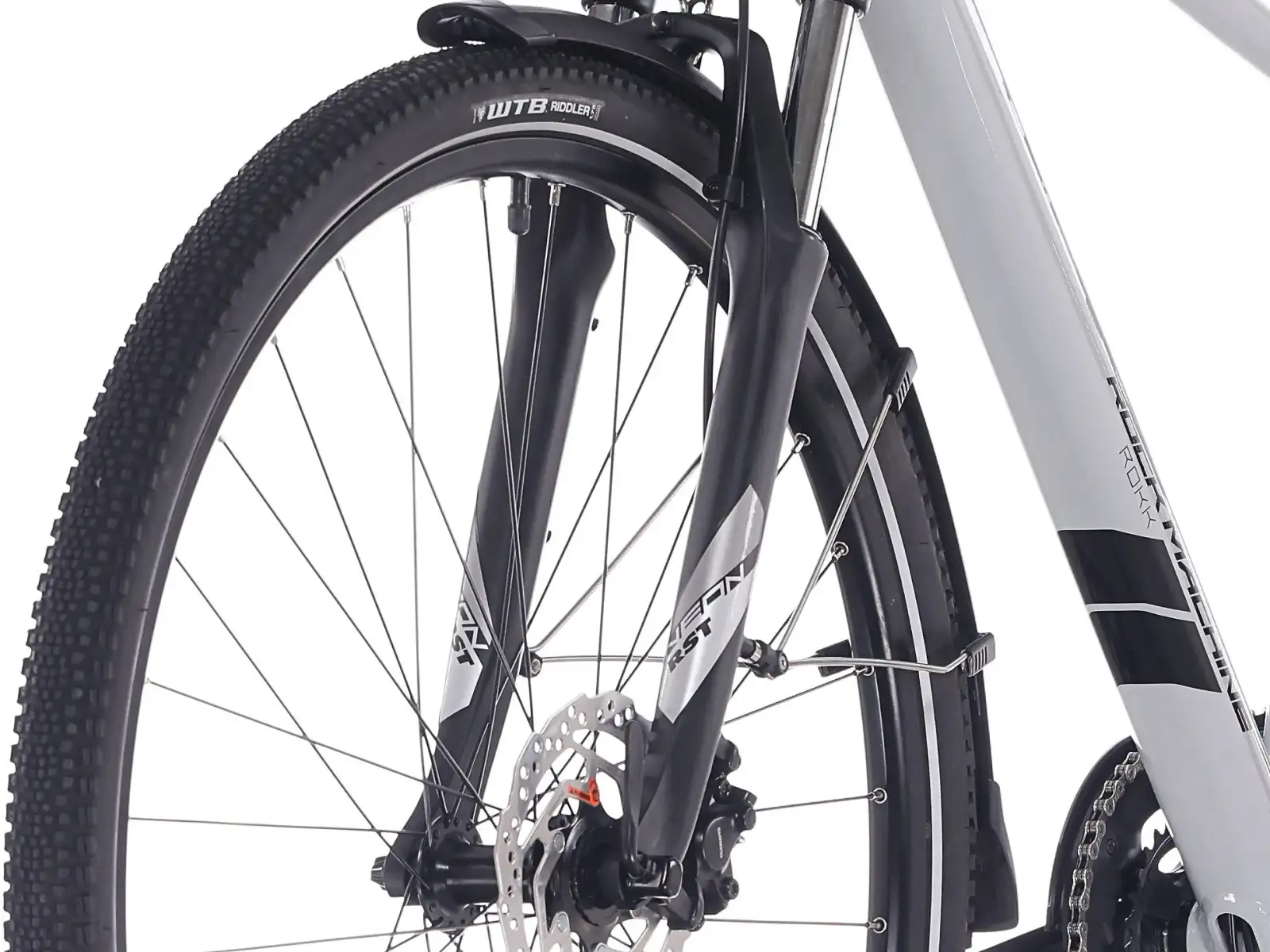 Rock Machine Rokk 40 trekingové kolo Gloss Limerock Grey