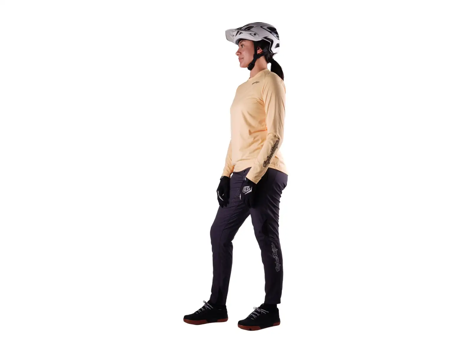 Troy Lee Designs Lilium Pro dámský dres s dlouhým rukávem Butter