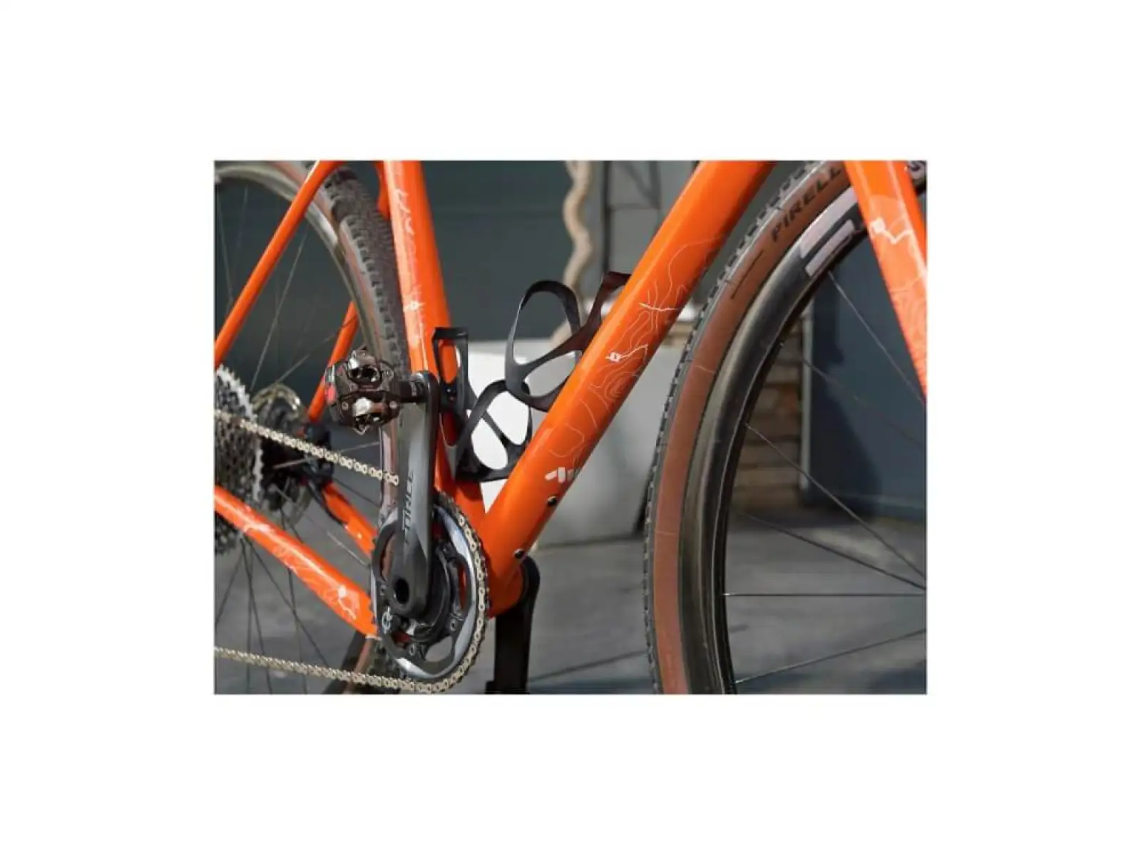 All Mountain Style ochranné polepy na rám Gravel/Road Sterrato White