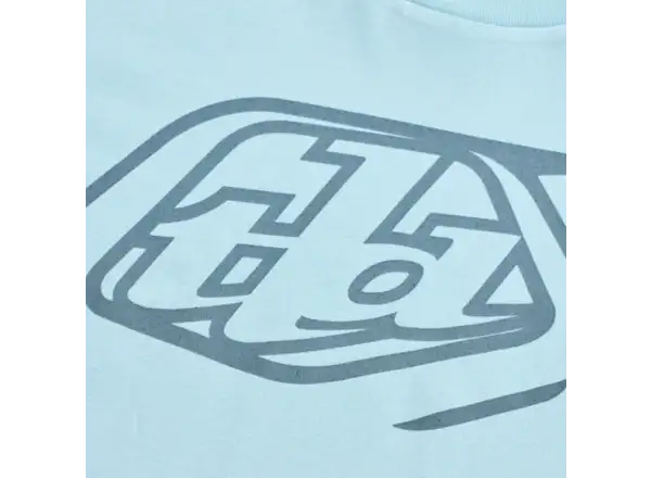 Troy Lee Designs Badge pánské triko krátký rukáv Dawn blue