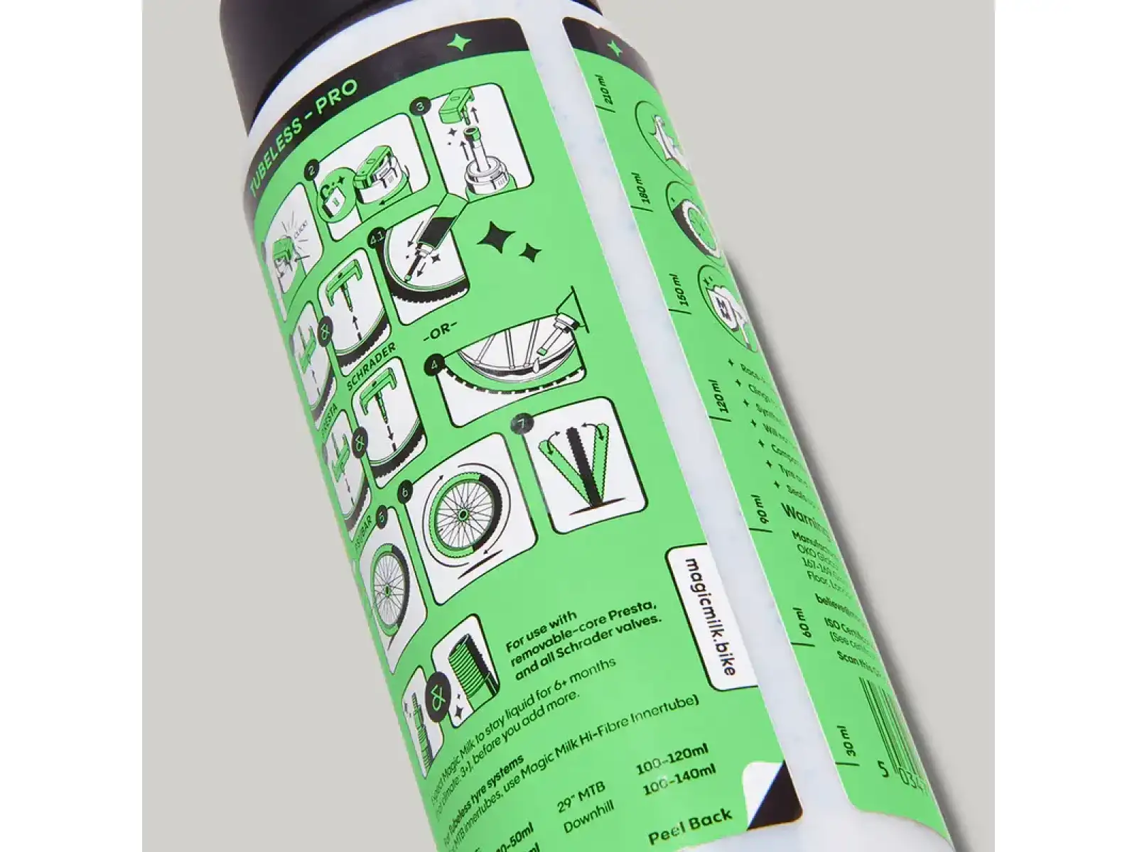 MAGIC MILK bezdušový tmel Hi-Fibre Tubeless Pro 250ml