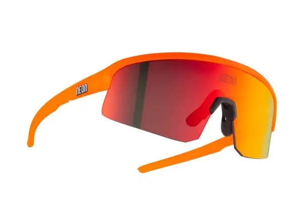 Neon Viper brýle Crystal Orange Fluo Mirror Red Cat 3