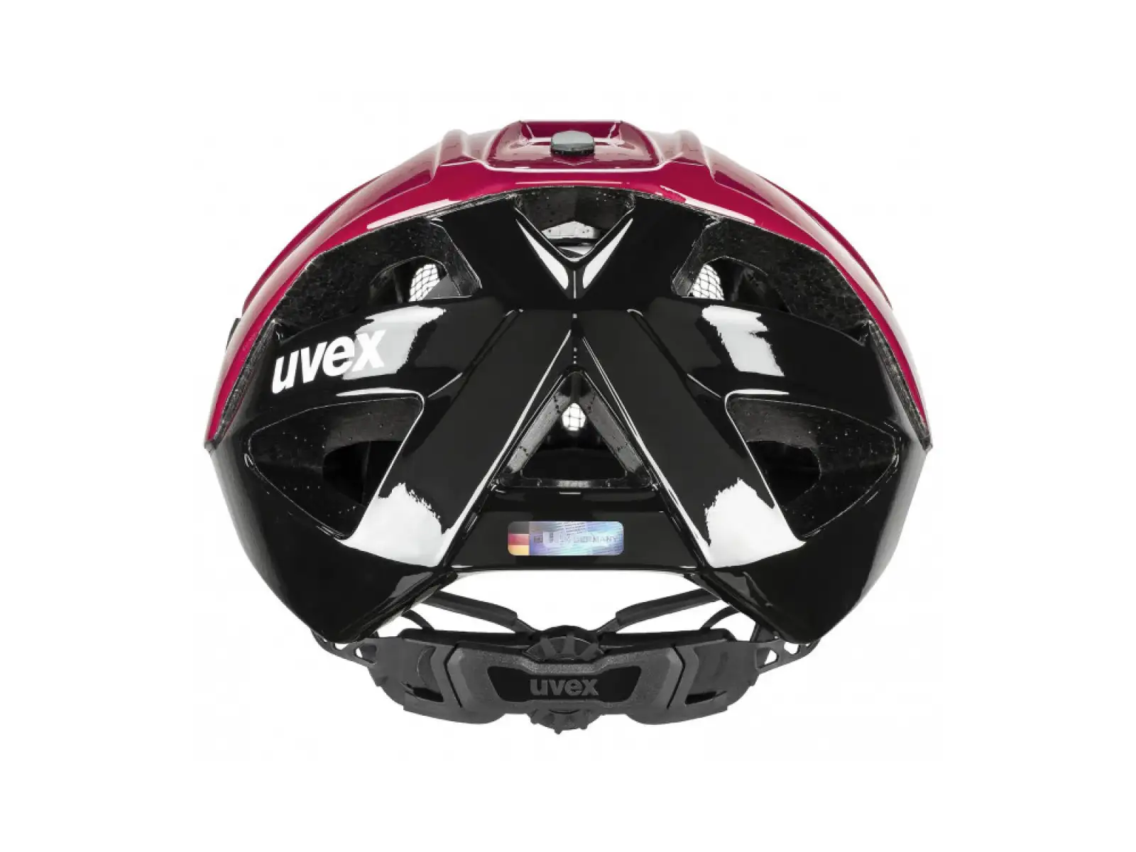 Uvex Quatro přilba Ruby Red/Black