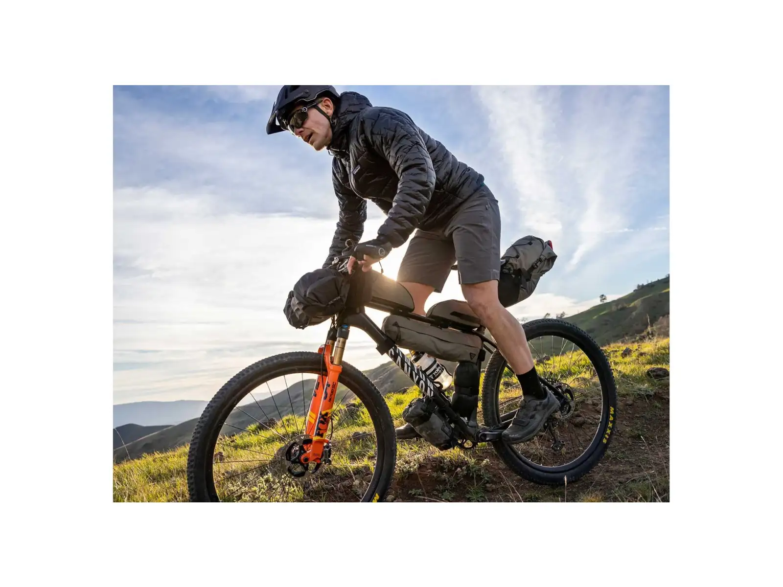 Topeak bikepacking Frontloader 8 l brašna na řídítka zelená