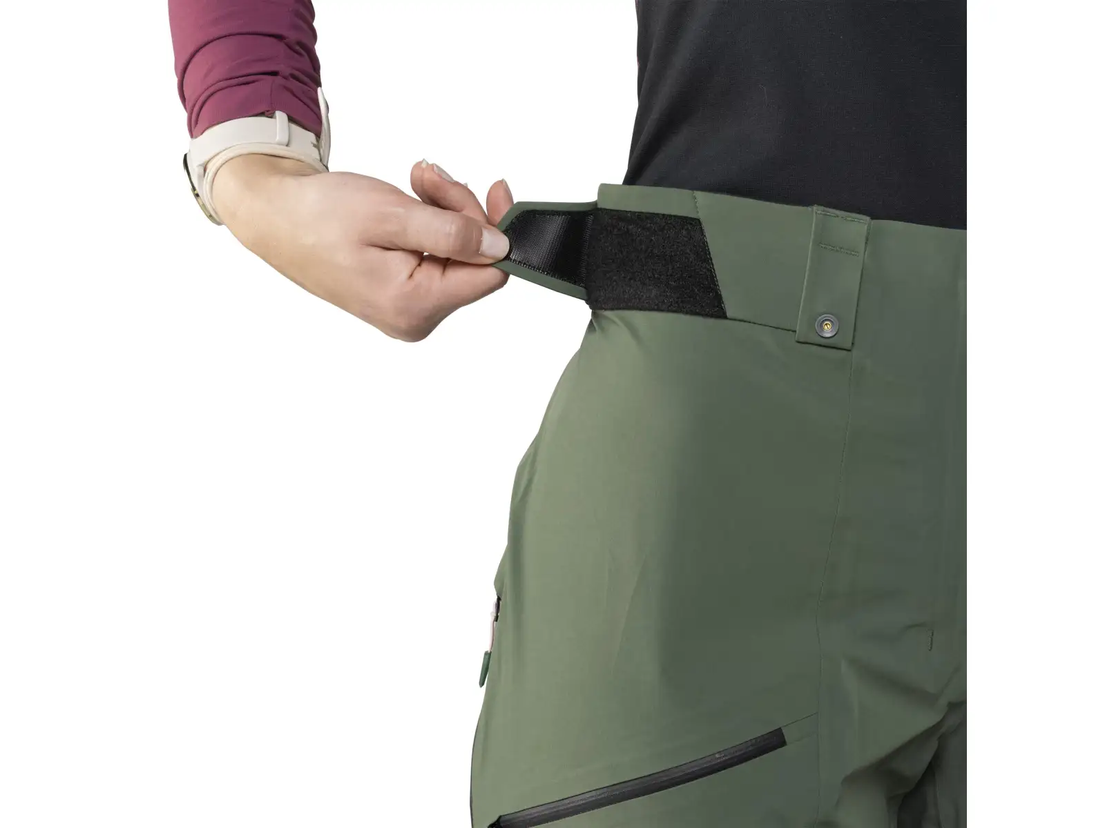 Dynafit Tigard 3L Stretch dámské kalhoty Thyme