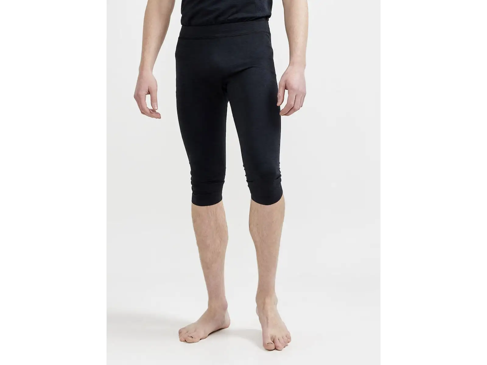 Craft Core Dry Active Comfort pánské spodní 3/4 kalhoty černá