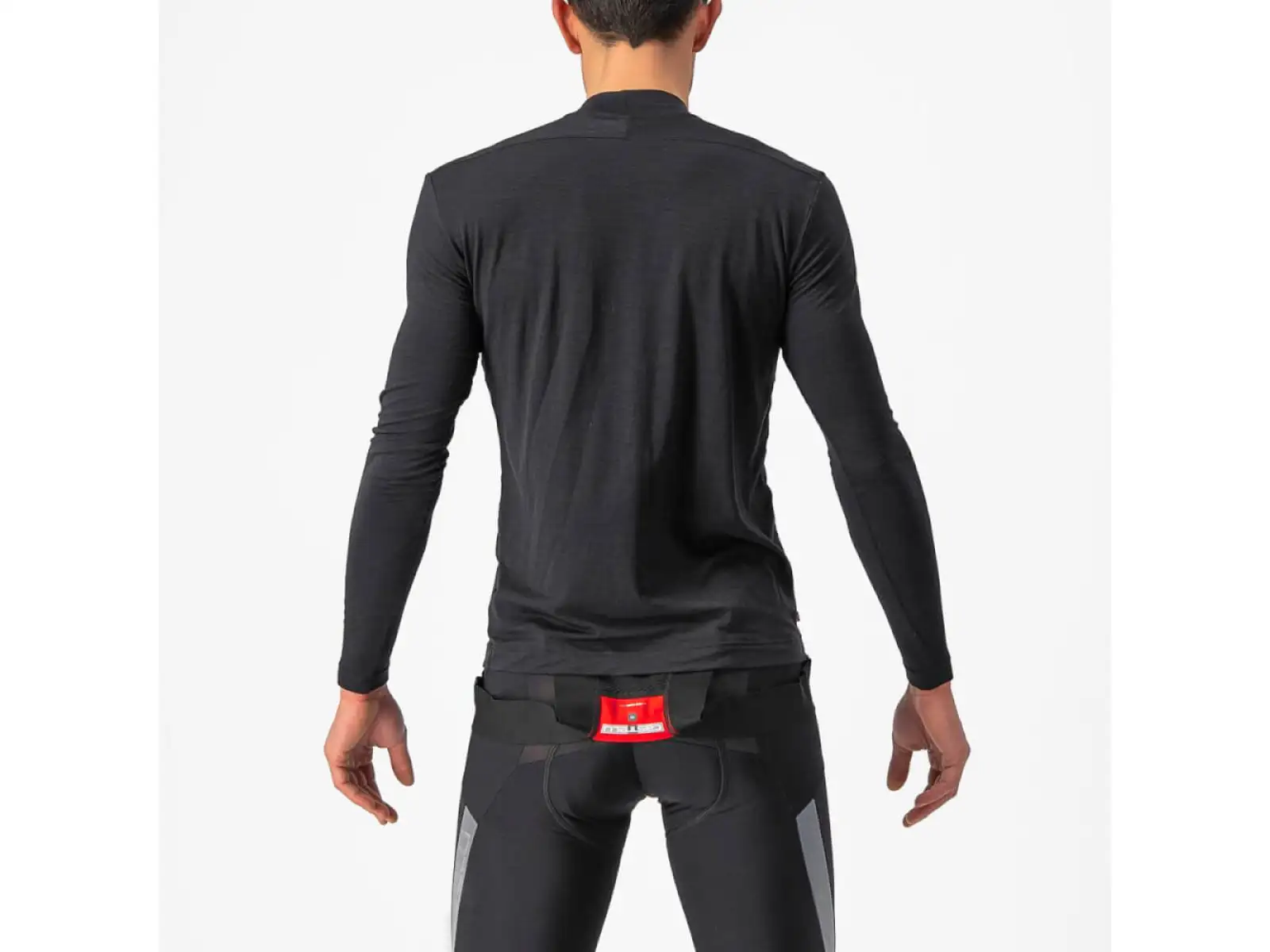 Castelli Bandito Wool Baselayer pánské triko dlouhý rukáv black