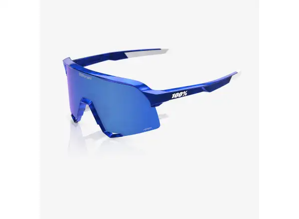 100% S3 brýle  RBH Gloss Blue Holographic/HiPER Royal Blue Mirror Lens