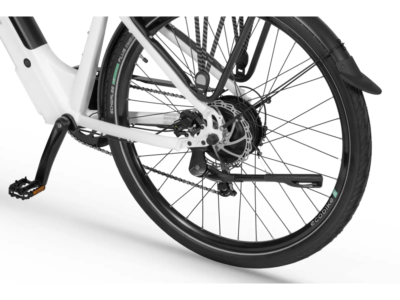 Ecobike X-Cross 630 Wh White trekové elektrokolo