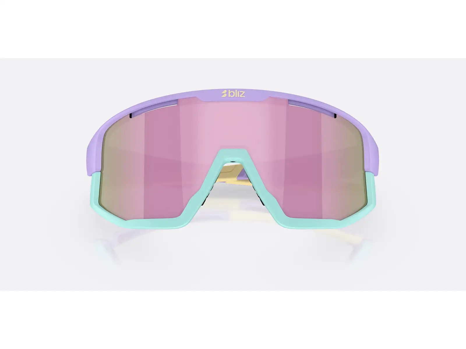 Bliz Fusion Small sluneční brýle Matt Pastel Purple/Brown&Rose Mirror
