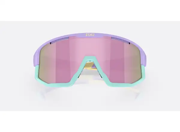 Bliz Fusion Small sluneční brýle Matt Pastel Purple/Brown&Rose Mirror