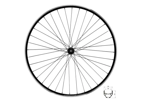 Force Classic 29 přední vypletené kolo