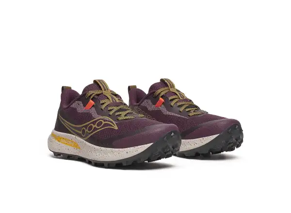 Saucony Peregrine 15 dámská běžecká obuv wine/kodiak
