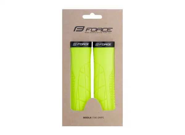 Force Orix gumové gripy fluo žlutá