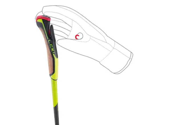 Leki PRC 650 běžecké hole Neon yellow/Black