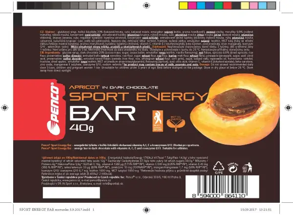 Penco Sport Energy Bar MCT 40g