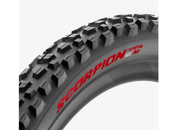 Pirelli Scorpion E-MTB M 27,5x2,60" plášť kevlar červená